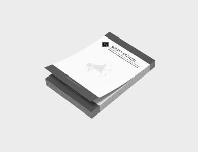 Bloco de receituário com 100 folhas Sulfite 90g 21x29,7cm - 4x0 - 100 unid