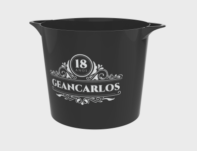 Balde de Gelo 5 Litros - 1 Cor de Impressão - 1x0 - 250 unid