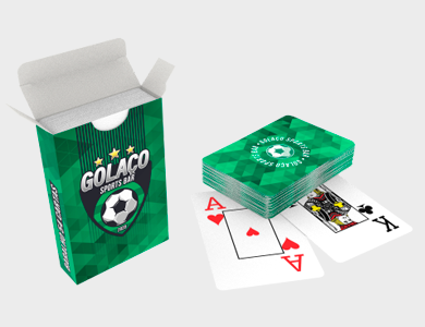 Baralho Personalizado com 54 cartas em Papel Baralho - 4x4 - 1 unid