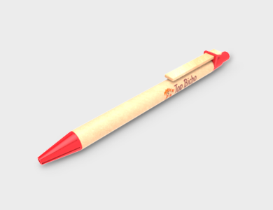 Caneta Ecológica Personalizada Modelo ECO01 - 4x0 - 25 unid