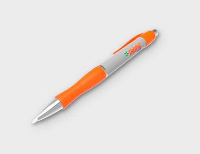 Caneta Plástica Personalizada Urban Modelo 3011C - 4x0 - 250 unid