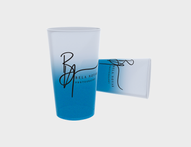 Copo Twister Degradê 575ml - 1 Cor de Impressão - 1x1 - 100 unid