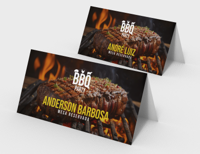 Display de Mesa com Dados Variáveis Tipo A em PVC 0,5mm Cristal Frente e Verso 15x15cm - 4x0 - 1 unid