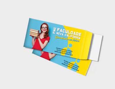 Envelope Aba Lateral Sulfite 90g Sem Verniz 23x11,3cm  - 4x0 - 25 unid