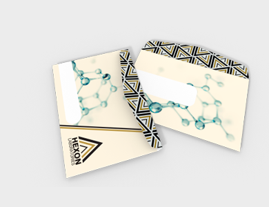 Envelope Carta Pequeno Sulfite 120g Sem Verniz 16x11,3cm - 4x0 - 25 unid