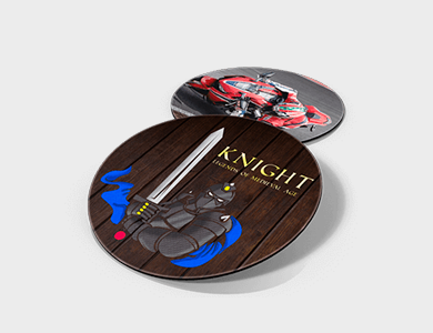 Mouse Pad Redondo 18x18 cm - 4x0 - 250 unid