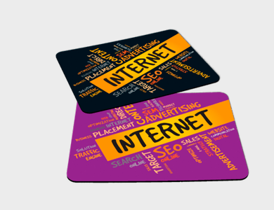 Mouse Pad Retangular 21x17 cm - 4x0 - 250 unid