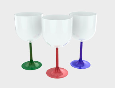 Taça de Gin em Polímero para Sublimação 550ml - 100 unid