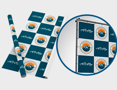 Backdrop Lona 440g 195x195cm - 4x0 - 1 unid